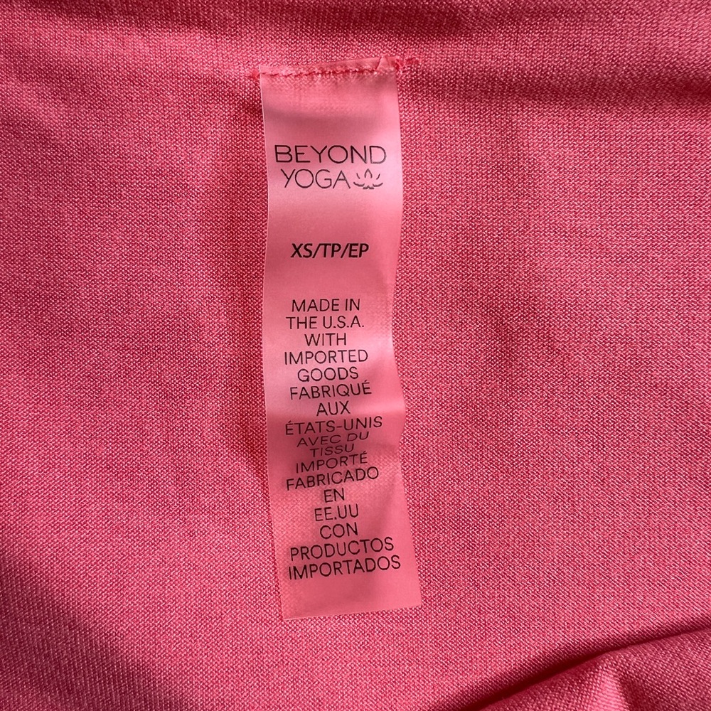 Beyond Yoga Coral Featherweight “At The Ready” Square Neck Midi Dress - Picture 3 of 7